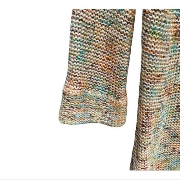 𝅺BCBG Multicolor Cardigan with Copper beading size Small - Picture 15 of 16